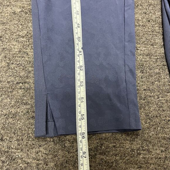 Athleta Brooklyn Textured Jumpsuit Medieval Violet Size 4 #981034 NWT - Picture 12 of 13